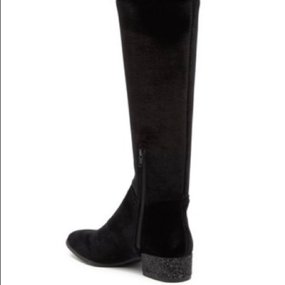 Anne Klein Kimmie Velvet Over-knee Boot - Picture 3 of 4